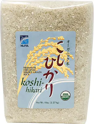Nijiya Organic Rice Koshihikari White 5lb