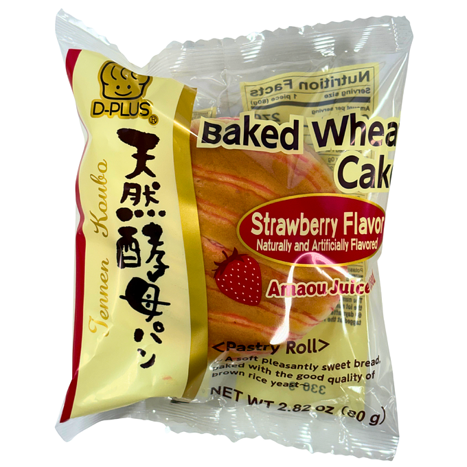 D-Plus Tennen Kobo Sweet Bread Strawberry