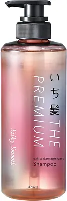 Kracie Ichikami Extra Damage Care Shampoo Silky Smooth Pump