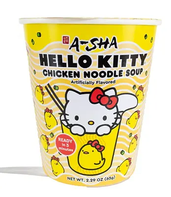 A Sha Hello Kitty Chicken Noodle Soup (1P)