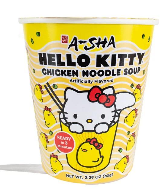 A Sha Hello Kitty Chicken Noodle Soup (1P)