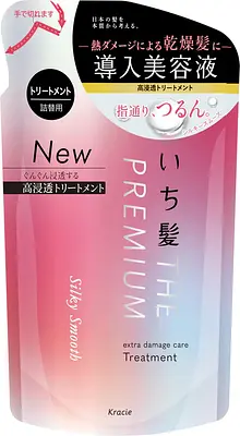 Kracie Ichikami Extra Damage Care Treatment Silky Smooth Refill