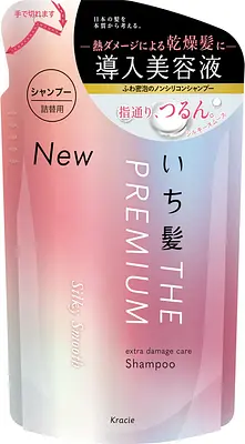Kracie Ichikami Extra Damage Care Shampoo Silky Smooth Refll
