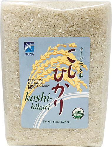 Nijiya Organic Rice Koshihikari White 5lb